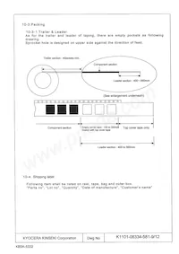 KT2520F27456ZAW28TBA Datasheet Pagina 10