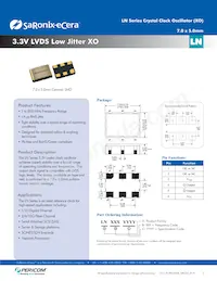 LNL870001 Datasheet Cover