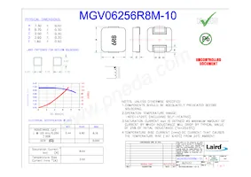 MGV06256R8M-10 데이터 시트 표지