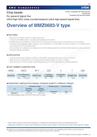 MMZ0603AFY560VT000 Datasheet Page 3