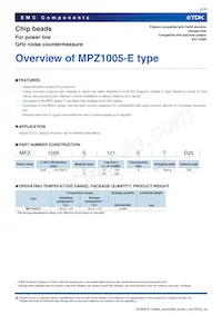 MPZ1005F470ETD25數據表 頁面 3