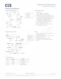 MXO45HSTLV-6C-37M0560 Datasheet Page 4