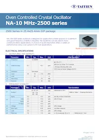 NA-10M-2553數據表 封面