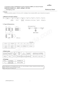 NFM18CC222R1C3D Datasheet Cover
