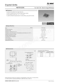 NX1612SA-50M-EXS00A-CS08403 Datenblatt Cover