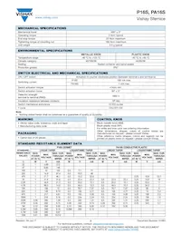 P16SNP223MAB15 Datasheet Page 3