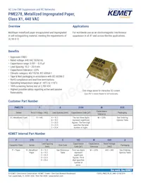 PME278RA4470MR30 Datasheet Cover