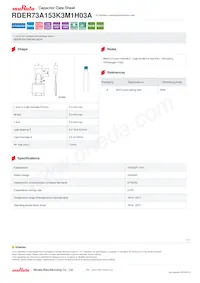 RDER73A153K3M1H03A Datasheet Copertura