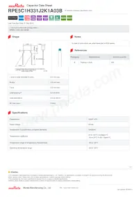 RPE5C1H331J2K1A03B Datenblatt Cover