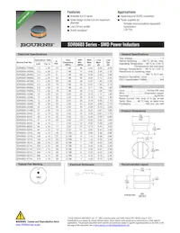 SDR0603-7R5ML Datasheet Cover