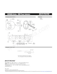 SDR0805-8R2ML Datasheet Pagina 2