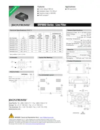 SRF0602-820Y Datasheet Cover