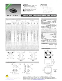 SRF0703-471M Datasheet Cover