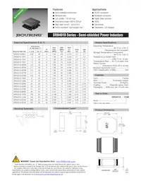 SRN4018-331M Datasheet Cover