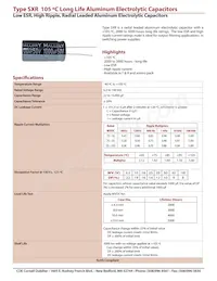 SXR391M035ST Datasheet Cover