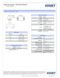 T493C106K025BH6410 Datasheet Copertura