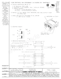 TTC-120 Datasheet Cover