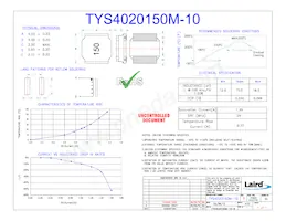 TYS4020150M-10 Datasheet Copertura