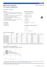 VLP4612T-150MR42 Datasheet Cover