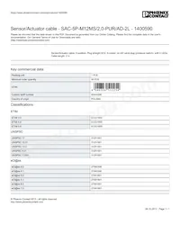 1400590 Datasheet Cover