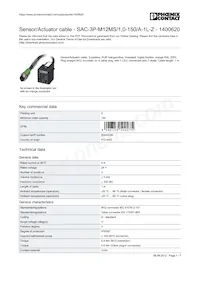 1400620 Datasheet Copertura