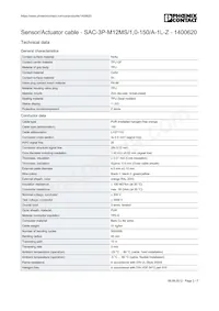 1400620 Datasheet Page 2