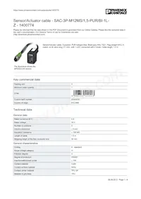 1400774 Datasheet Cover