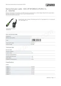 1400784 Datasheet Cover