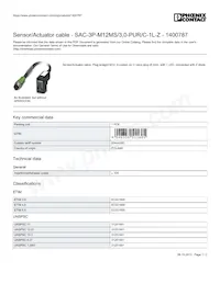 1400787 Datasheet Cover