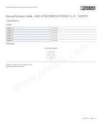 1400791 Datasheet Pagina 2