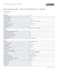 1400799 Datasheet Page 2