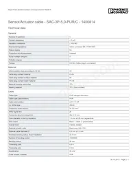 1400814 Datasheet Pagina 2