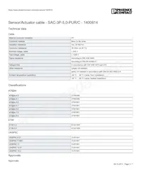 1400814 Datasheet Page 3