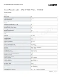 1402978 Datasheet Pagina 2