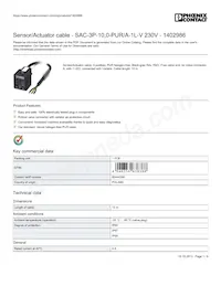 1402986 Datasheet Copertura