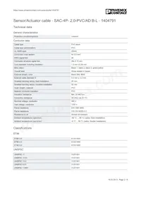 1404791 Datasheet Page 2