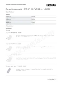 1404801 Datasheet Pagina 3