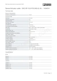 1404814 Datasheet Pagina 2