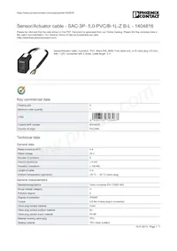 1404816 Datasheet Copertura