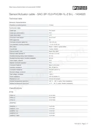 1404820 Datasheet Pagina 2