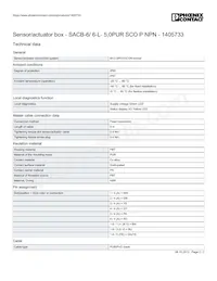 1405733 Datasheet Page 2