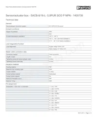 1405739 Datasheet Page 2