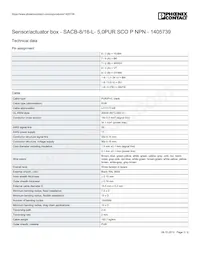 1405739 Datasheet Page 3