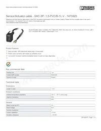 1415925 Datasheet Cover