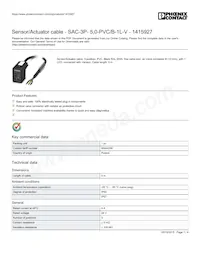 1415927 Datasheet Cover