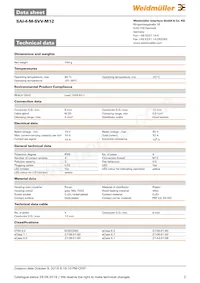 1431490000 Datasheet Pagina 2