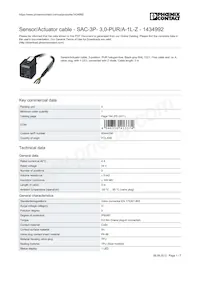 1434992 Datasheet Copertura