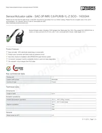 1435344 Datasheet Copertura