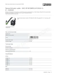 1439340 Datasheet Cover