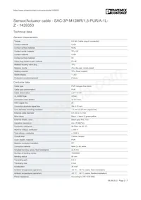 1439353 Datasheet Page 2